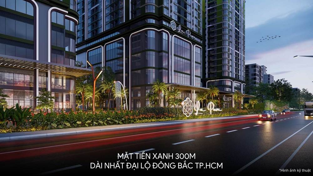 Vị trí mặt tiền giúp dự án tăng giá nhanh