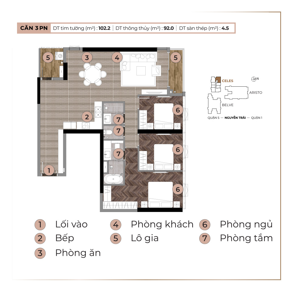 thiet ke can ho 3 phong ngu lancaster legacy