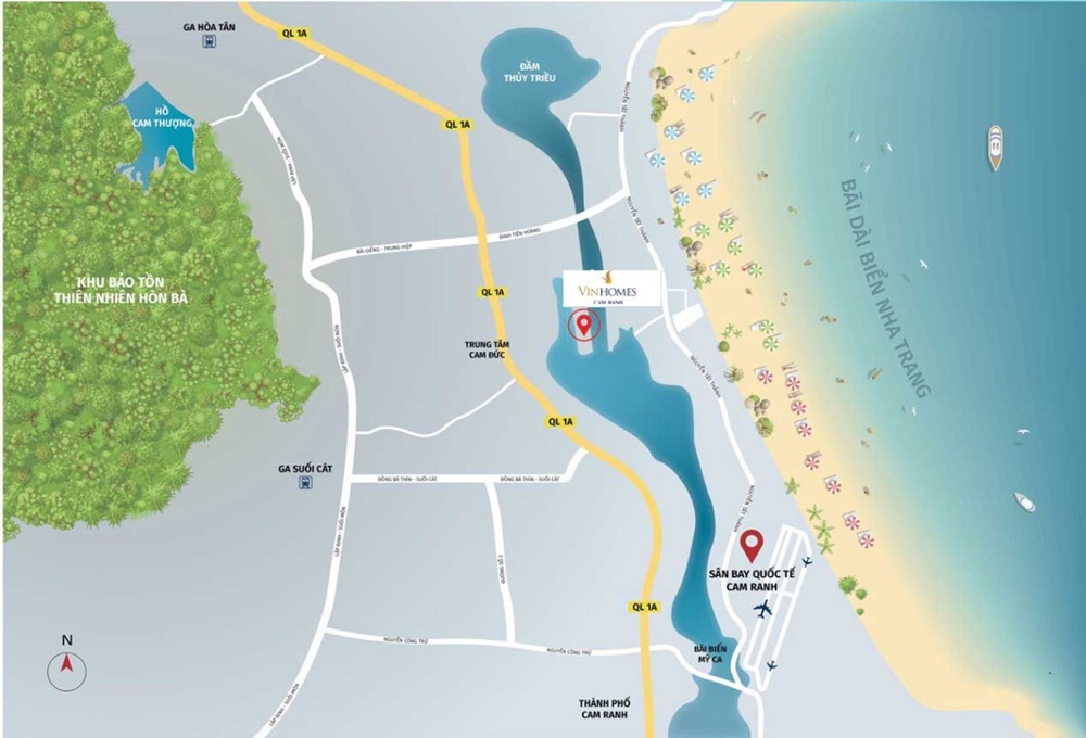 nhung loi the  ??doc ban ?? tao nen suc hut cua vinhomes cam ranh