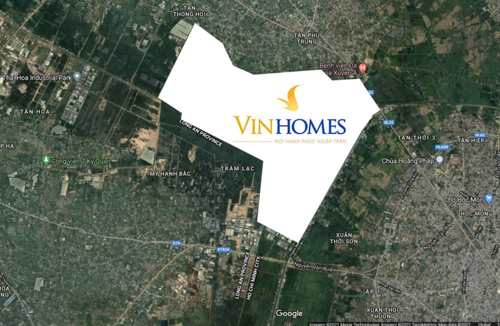 Vị trí tạo nên lợi thế dự án Vinhome Củ Chi