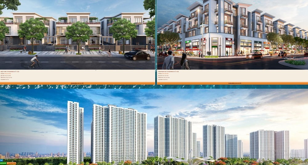 Vinhome Củ Chi tung ra nhiều phân khúc sản phẩm